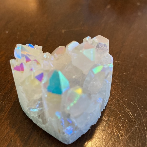 AURA HEART. Angel aura. Beautiful points. Lovely piece of quartz 🩷 - Picture 9 of 11